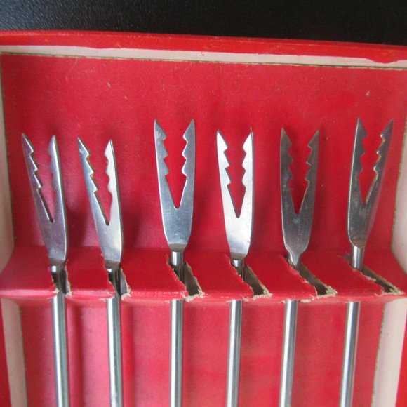 Set of 6 fondue forks - Picture 2 of 3